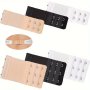 6pcs Comfort Fit Bra Extenders For Women - Adjustable Elastic Strap Soft Undergarment Accessories In Assorted Colors