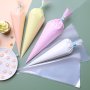 50PCS Extra Thick Disposable Piping Bags - Large Easy Squeeze & Non-stick For Cake Decorating Cookies & Food Supplements - Durable Pe Material Reusable