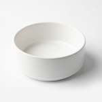 Flat Stackable Nibble Bowl Choose From 6 Colours - White