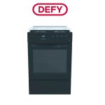 Defy Thermofan+ Flamemaster 600 Gas Electric Stove Black DGS606