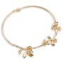 Goldair Gold Flower Choker Necklace
