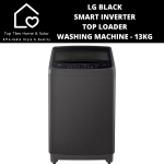 LG Black Smart Inverter Top Loader Washing Machine - 13KG