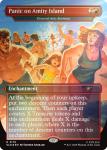 Panic On Amity Island - Descent Into Avernus Rainbow Foil Secret Lair Drop Series - Damaged Foil