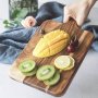 1PC Wooden Cutting Board Chopping Board Food Serving Tray Kitchen Gadgets Kitchen Stuff Kitchen Accessories Home Kitchen Items