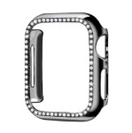 Kd Cover With Bling Crystal Diamonds PC Protective Frame 40MM Apple Watch Black
