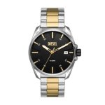 Diesel Three-hand Date Two-tone Stainless Steel Men's Watch DZ2196