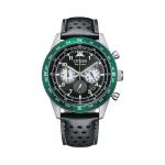 Eco-drive Chronograph Black Dial Chronograph Watch