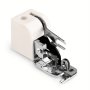 Side Cutter Overlock Presser Foot - Effortless Seam Trimming & Finishing For Low Shank Sewing Machines Compatible With Singer Brother & More - Stainless Steel & Plastic Construction