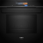 Siemens IQ700 Built-in Oven With Steam And Microwave Function 60 X 60 Cm Black HN978GQB1
