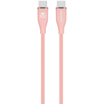 Volkano Flexi Series Type-c To Type-c 1.5M 60W - Pink VK-20265-PK