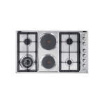 ELBA 90CM Classic 4 Gas And 2 Electric Plate Hob