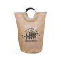 New Elements Canvas Laundry Basket With Aluminum Handles