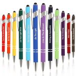 12PCS Inspirational Pens Bulk Motivational Ballpoint Pens With Stylus Tips Positive Funny Ink Pens With Sayings Thank You Gifts