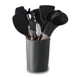 Zs - Silicone Kitchen Tools - Set Of 12 - White
