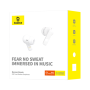 Baseus Bowie E20 Wireless Earphones Stellar White