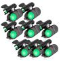 Fishing Bite Alarm With LED Light & Sound Alert For Fishing Rods
