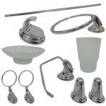 Regal - Bathroom Set Eclipse Chrome Bathroom Set - 6 Piece