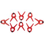 Tork Craft 8PC Nylon Spring Clamp Set 25MM Cl NSCHB-01
