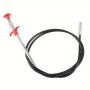 A Multifunctional Wire Pipe Cleaning Claw That Can Bend Fold Four-claw