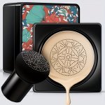 Bb Cream Foundation With Mushroom Head Sponge Full Coverage Long Lasting Moisturizing Concealer Foundation Natural Nude Makeup