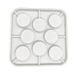 4AKID Small Silicone Lollipop Moulds - Emoji Faces
