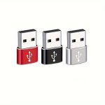 1PC 2 3PCS USB C Female To USB A Male Adapter Type C To USB A Charger Cable Converter For Iwatch 7 For Airpods macbook iphone 11