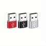 1PC/2/3PCS USB C Female To USB A Male Adapter Type C To USB A Charger Cable Converter For Iwatch 7 For Airpods/macbook/iphone 11 12