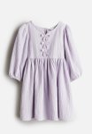 Muslin Dress - Purple