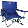 OZtrail Festival Camping Chair Blue 120KG