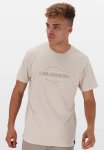Salomon Vision II Short Sleeve Tee - Pumice Stone