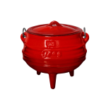 Lk S Pot 3-LEG 1 4 0.7L C i Red Enamel