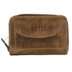 Bossi Boabab Ladies Leather Card Wallet Goat Oily Hunter - Mid Brown