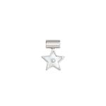 Seimia Pendant White Mother Of Pearl Star Cz