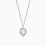 Engelsrufer Silver Pure Moondrop With Moonstone Chain With Pendant