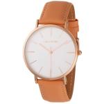 White Dial Tan Leather Men's Watch HL2044T