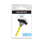 Sensation Gummy Stops Black 100PC