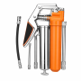 Grease Gun Set For Lubrication 12 Flex Hose 4 Jaw Coupler 3000 Psi