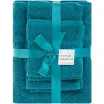 Clicks 6 Piece Towel Set Teal