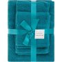 Clicks 6 Piece Towel Set Teal