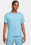 Nike Men's Dri-fit Uv Miler Tee - Denim Turq reflective Silv