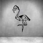 Flamingo On One Leg - Rust Coat L 500 X H 1000MM