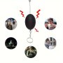 130DB Security Sound Alarm Self Defense Keychain Emergency Protection Personal Security Alarm Key Chain Ring For Women