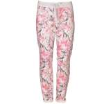 Reversible Lurex Floral Waistband Pant - Pink XXL