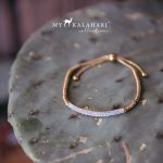 Gold Czech Diamond Barcelet
