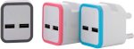 Novo USB Schuko Adaptor Three Pin Plug