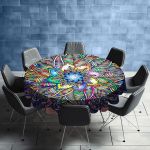 Prism Reverie Round Tablecloth