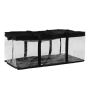 Transparent Zippered Tool Bag Dustproof Large Pvc Storage