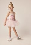Cotton On Leia Dress Up Tutu - Ballerina Pink flower Sparkle