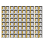 Castelli Quadrata Wall Tile Sticker