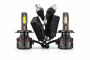 R6 H4 3-PIN Canbus LED Headlight Globes Pair 200W 30000LM 6500K